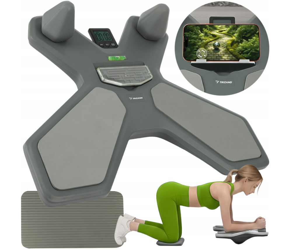 balančná doska na cvičenie s časovačom